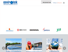 Tablet Screenshot of envirotekltd.com.tr